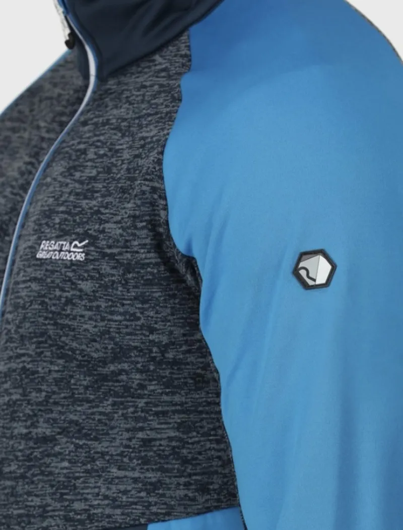 Regatta Coladane Fleece in Indigo Blue/Blue Wing-4