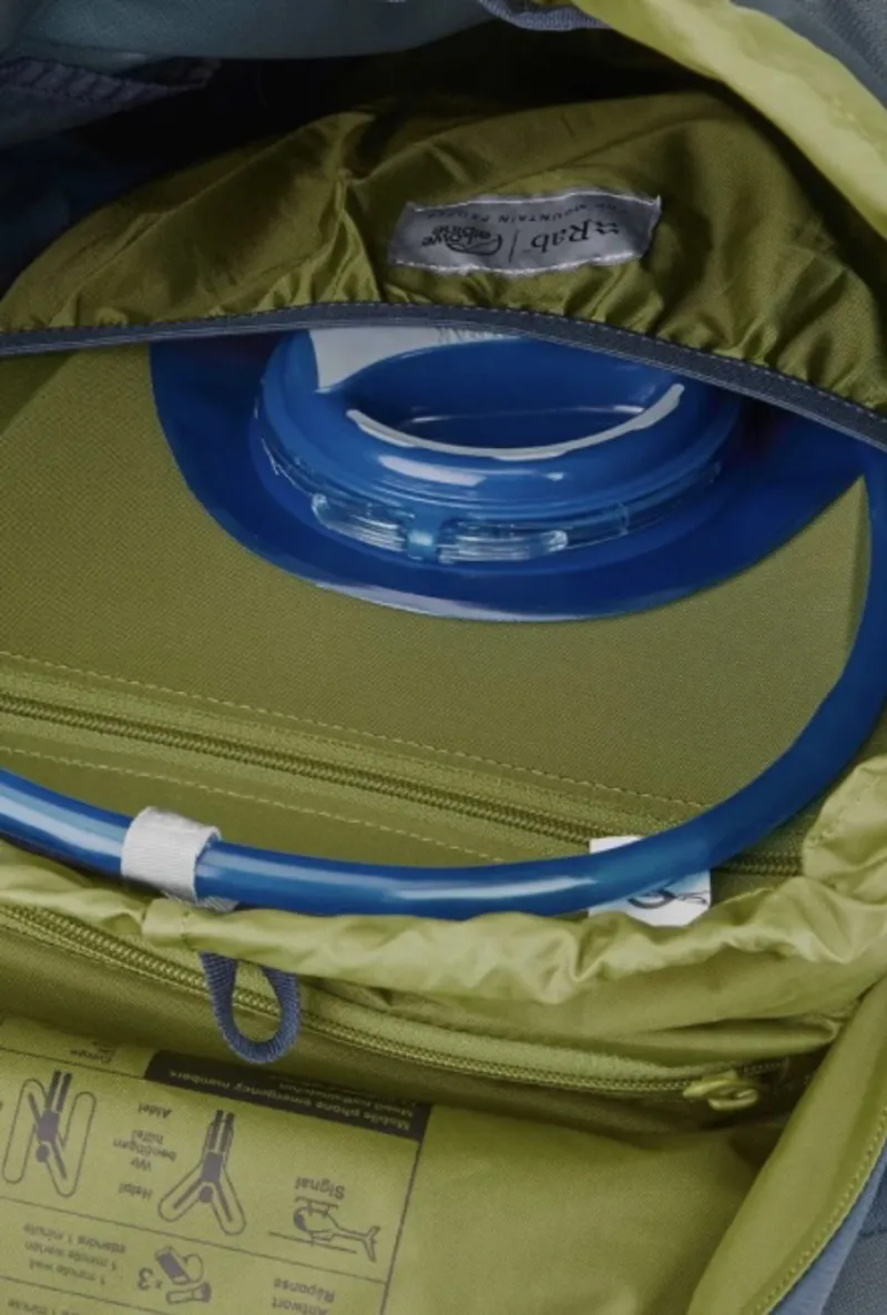 Lowe Alpine AirZone Trail 35 Hiking Pack in Tempest Blue/Orion Blue-8