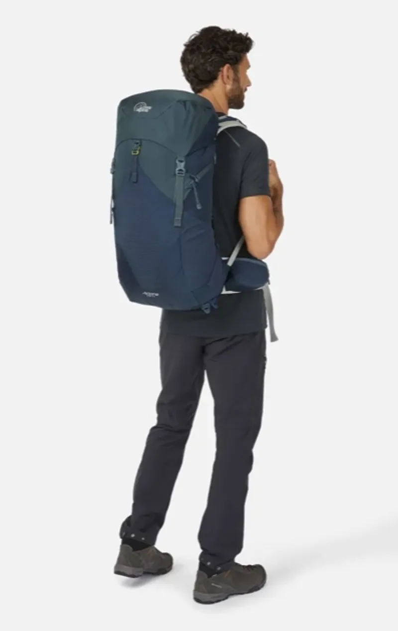 Lowe Alpine AirZone Trail 35 Hiking Pack in Tempest Blue/Orion Blue-10