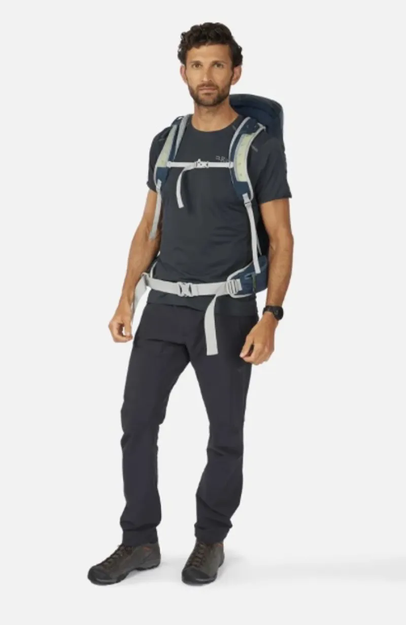 Lowe Alpine AirZone Trail 35 Hiking Pack in Tempest Blue/Orion Blue-11