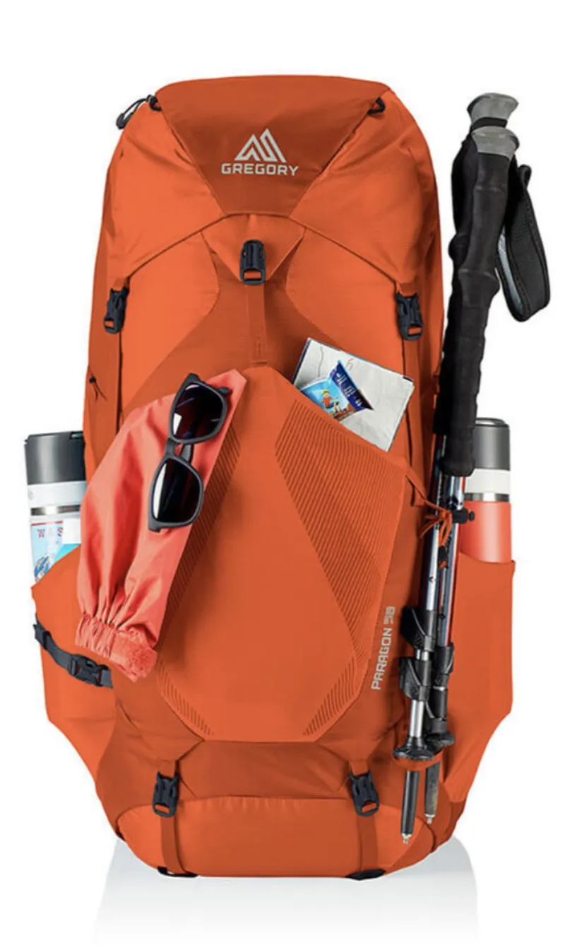 Gregory PARAGON 58 Litre Backpack in  BASALT BLACK-8