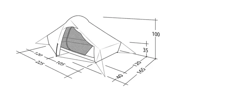 Robens Chaser 2 Ultra Light Tent-9