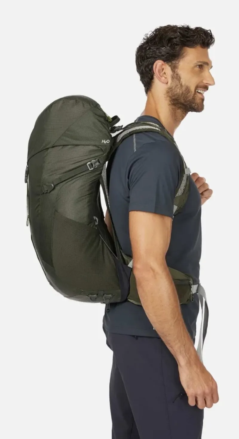 Lowe Alpine AirZone Active 25 Daypack in Army-1