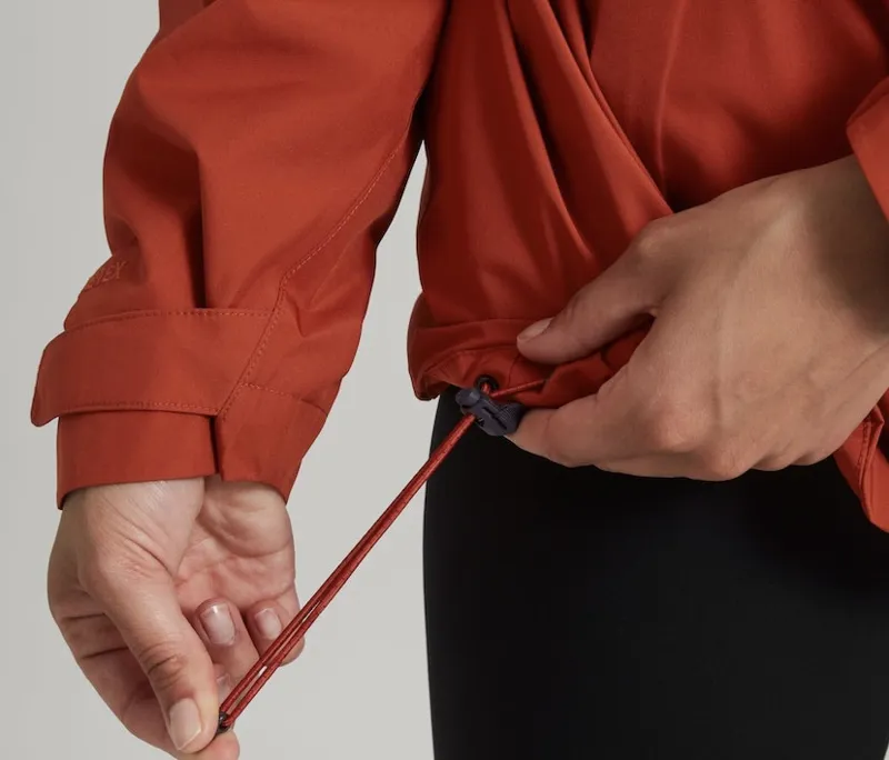 Kathmandu Bealey Woman's Gore-Tex Waterproof Jacket in Red Earth-6