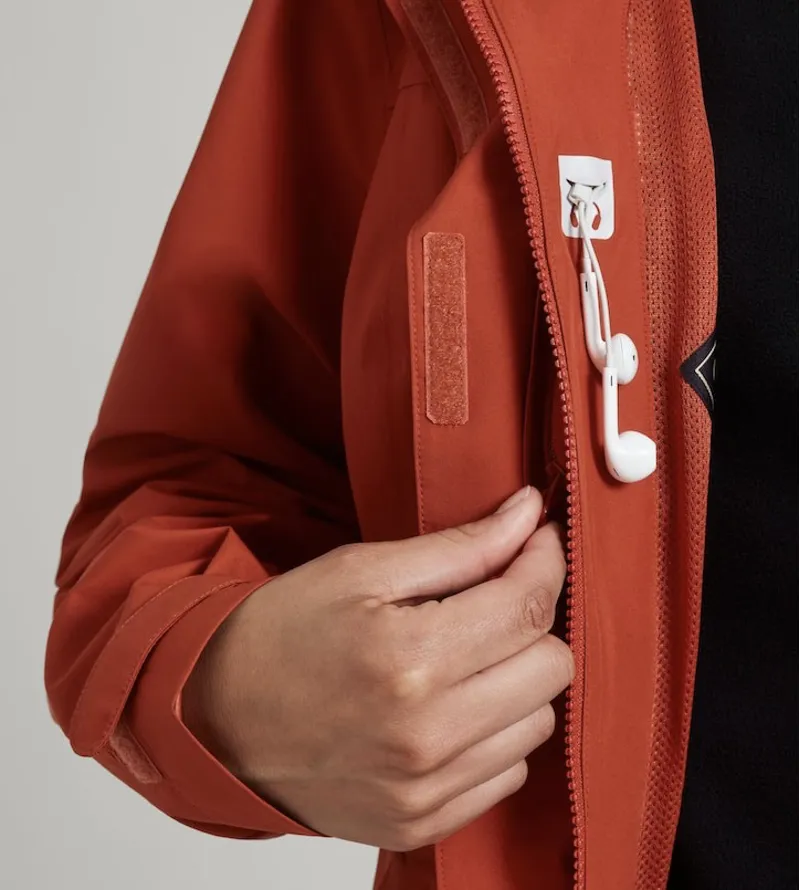 Kathmandu Bealey Woman's Gore-Tex Waterproof Jacket in Red Earth-7