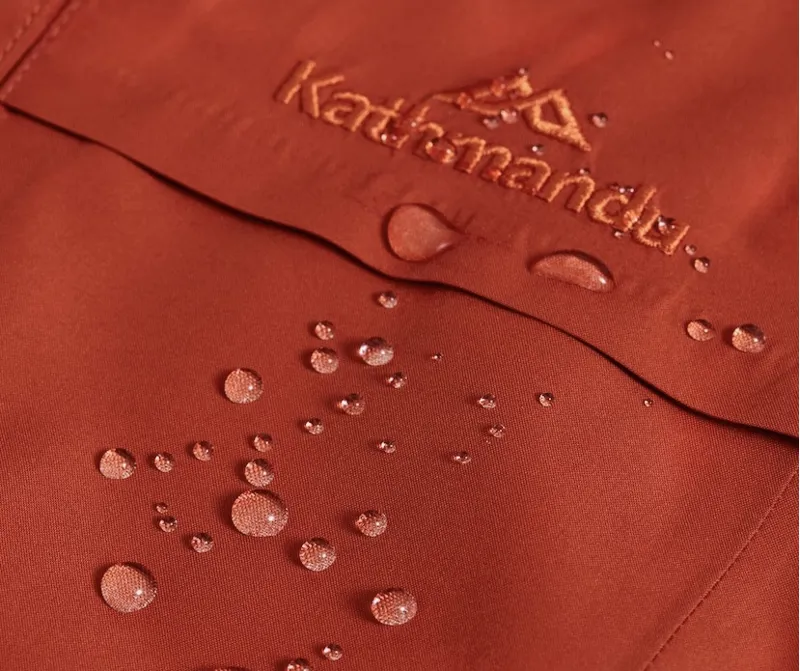 Kathmandu Bealey Woman's Gore-Tex Waterproof Jacket in Red Earth-8