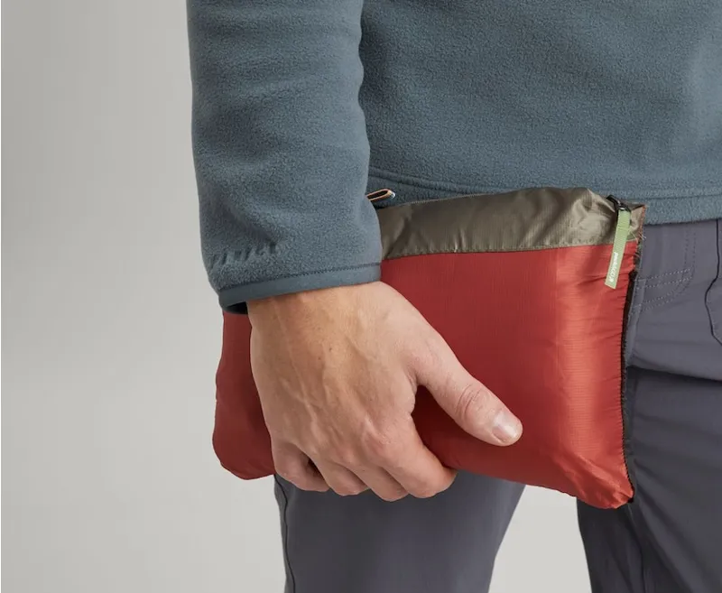 Kathmandu Heli R Hooded Down Jacket in Beech/Dark-7