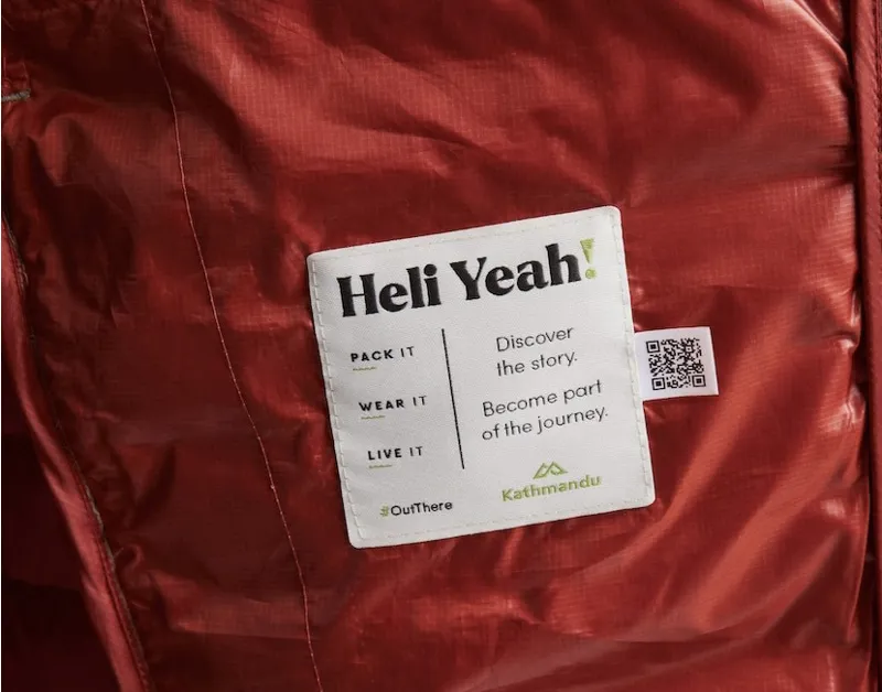 Kathmandu Heli R Hooded Down Jacket in Beech/Dark-8