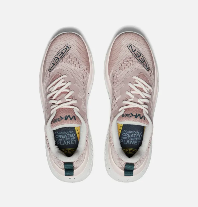 Keen WK400 Women's Walking Shoe in Fawn/Peach Whip-2