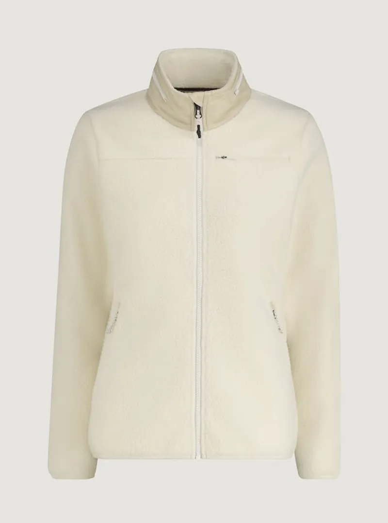 Kathmandu Baffin Island Women's Sherpa Fleece Jacket in Natural-8