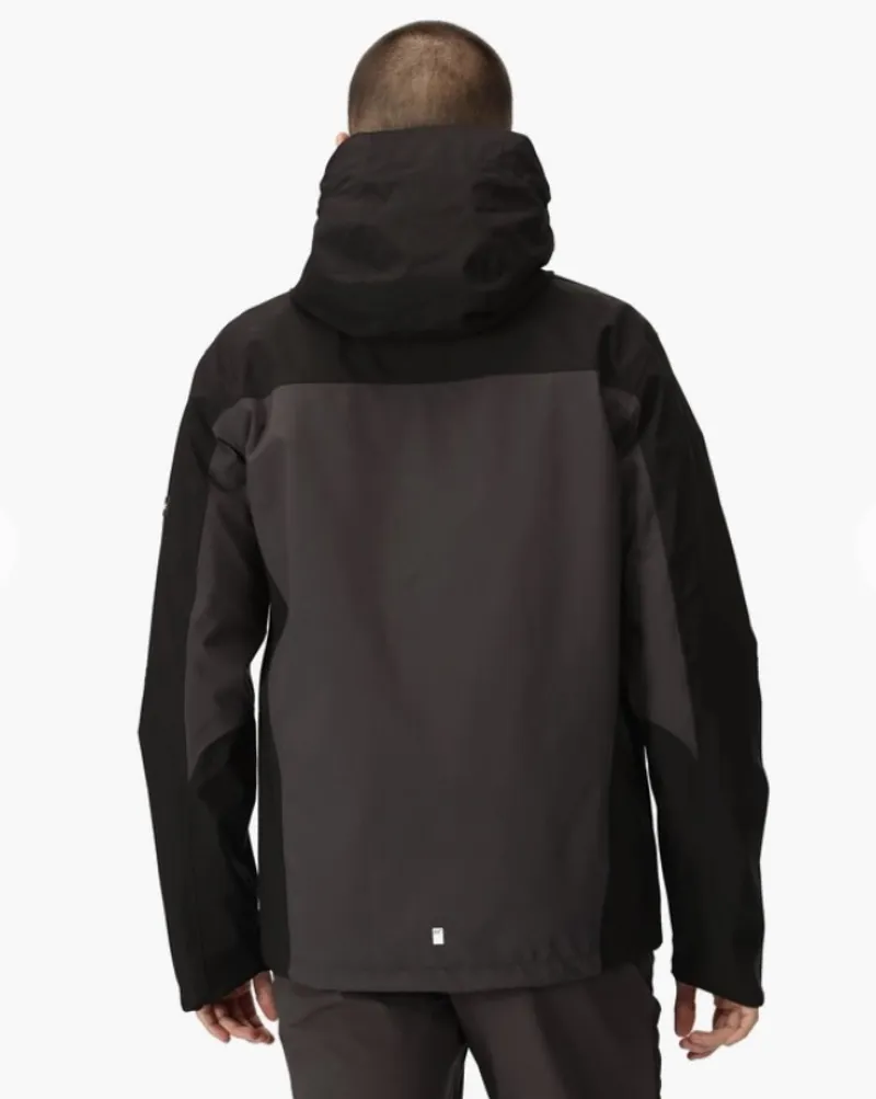 Regatta Birchdale Waterproof Jacket in DarkGrey/Black-1