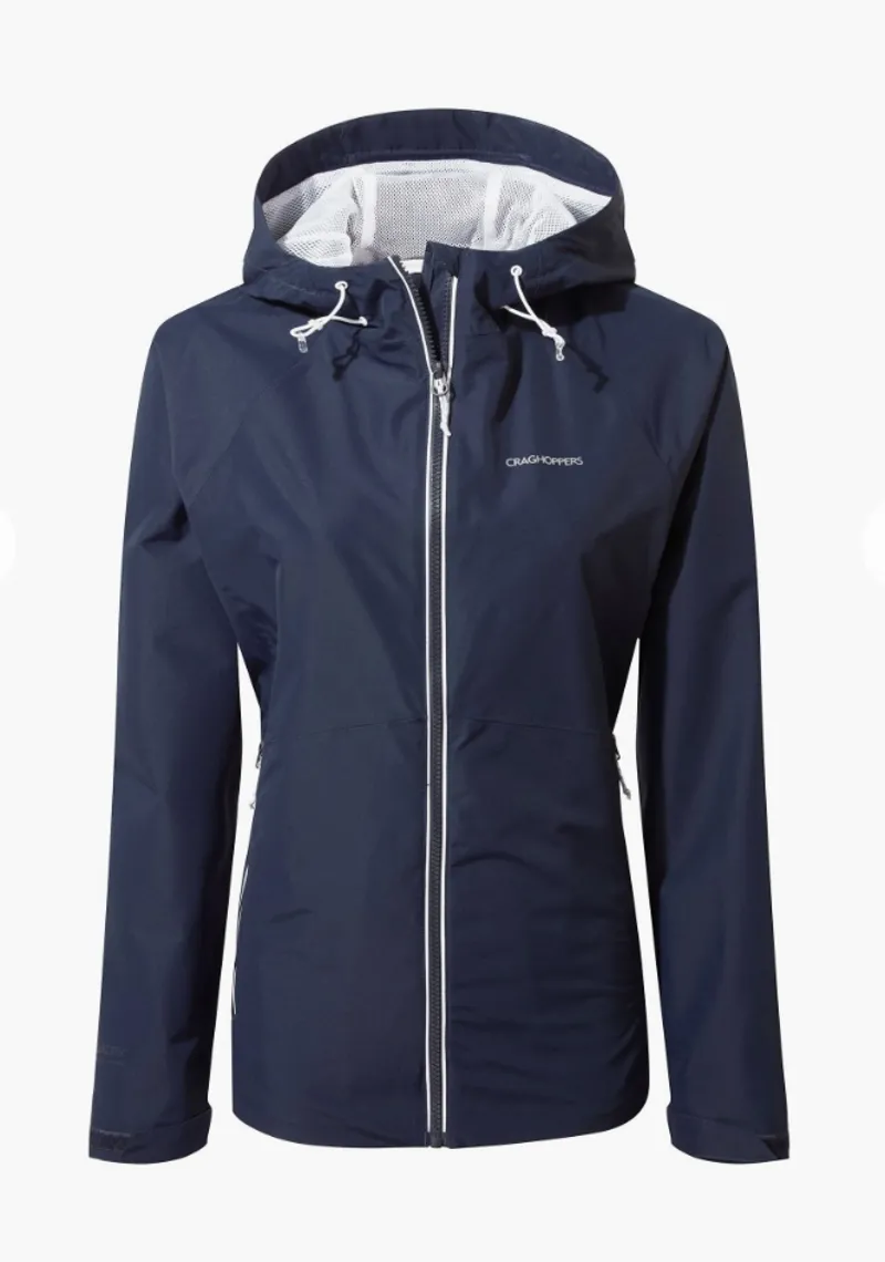Craghoppers Women's Brielle Waterproof Jacket in Blue Navy-1