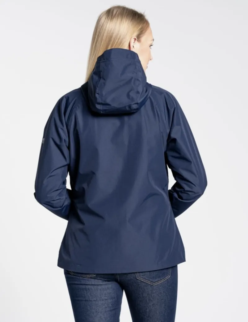 Craghoppers Women's Brielle Waterproof Jacket in Blue Navy-2