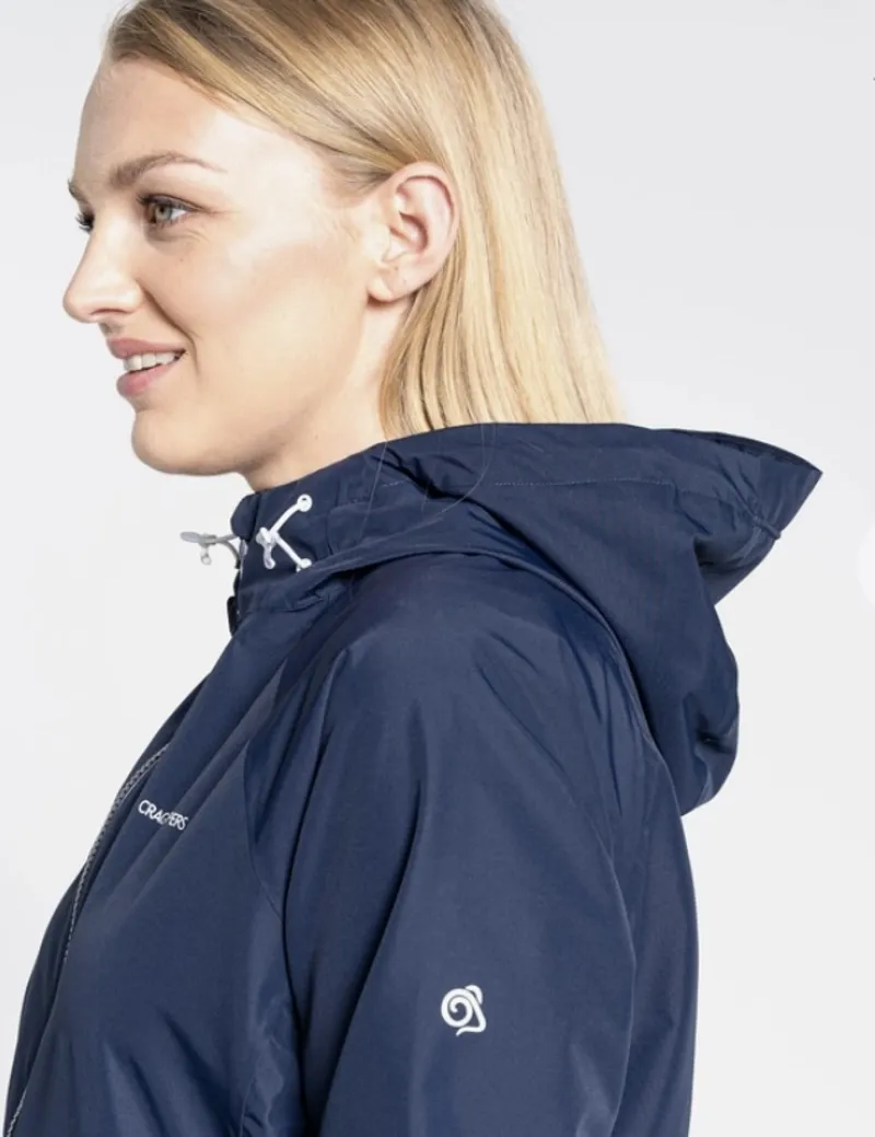 Craghoppers Women's Brielle Waterproof Jacket in Blue Navy-3