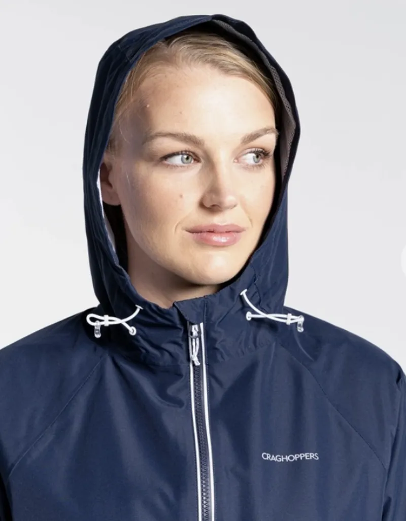 Craghoppers Women's Brielle Waterproof Jacket in Blue Navy-4