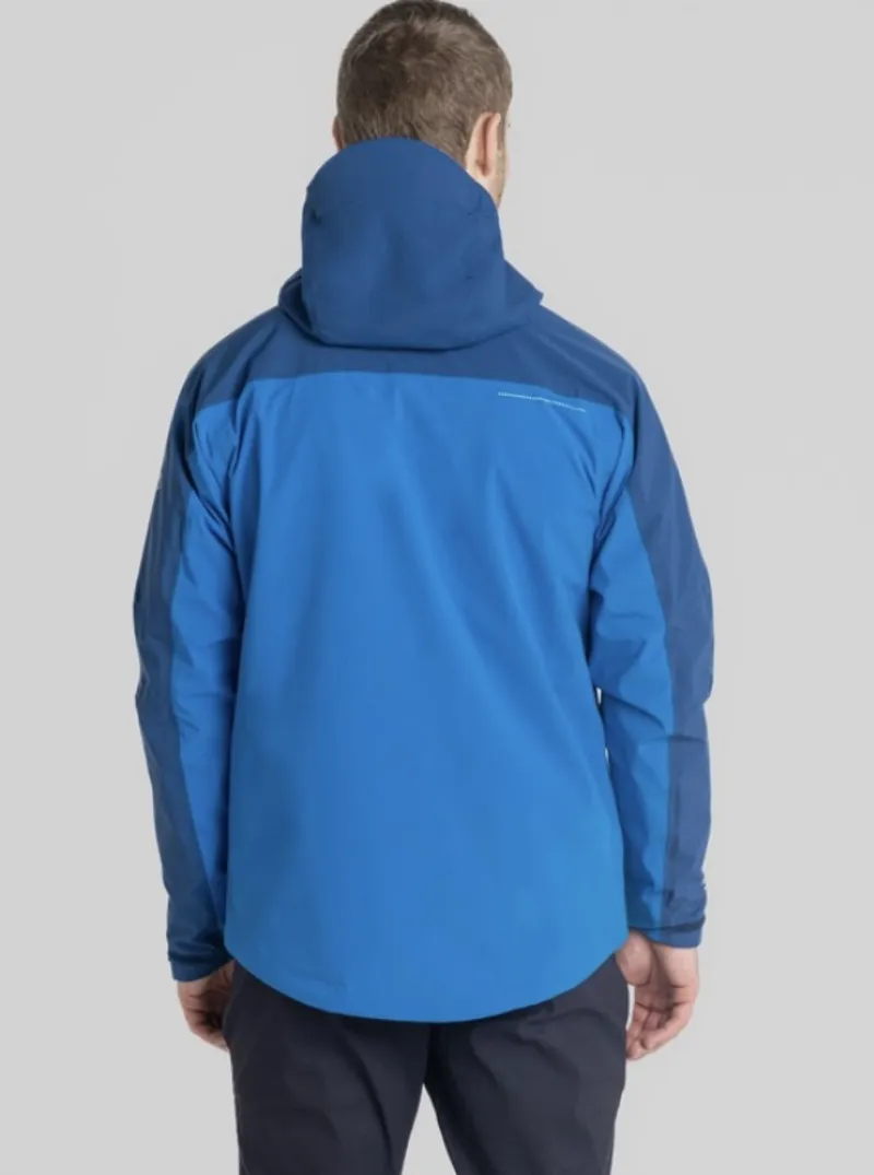 Craghoppers Gryffin Waterproof Jacket in Titan Blue/Dark Titan Blue-1