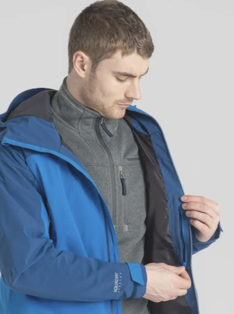 Craghoppers Gryffin Waterproof Jacket in Titan Blue/Dark Titan Blue-9
