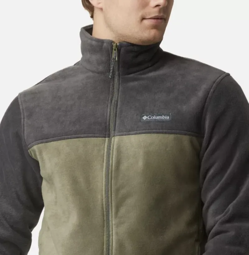 Columbia Steens Mountain 2.0 Fleece in Shark/Stone Green-3