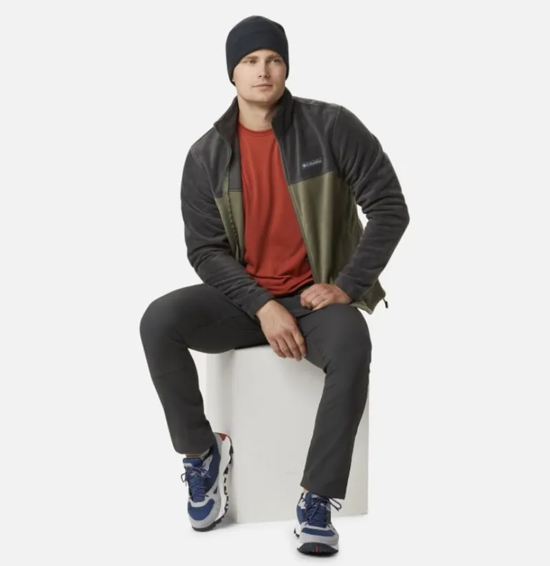 Columbia Steens Mountain 2.0 Fleece in Shark/Stone Green-4