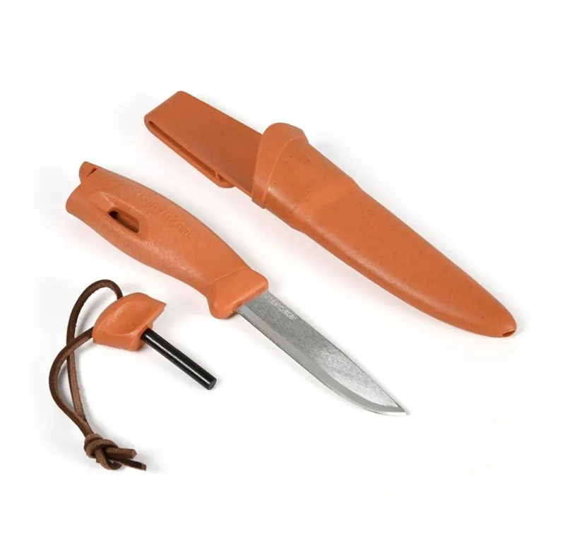Light My Fire Fire Knife 2in1 in Rusty Orange