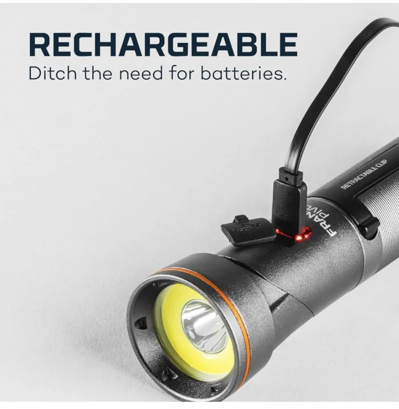 Nebo Franklin Pivot 300 Lumens Rechargeable torch-1