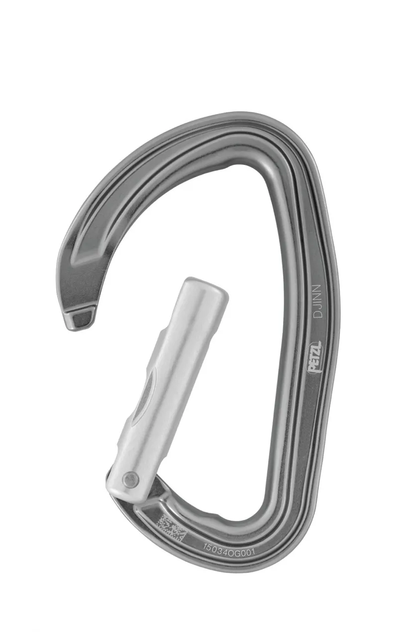 Djinn straight gate Carbiner in Gray-1