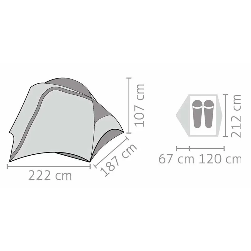 Salewa Micra II Lightweight backpacking Tent-1