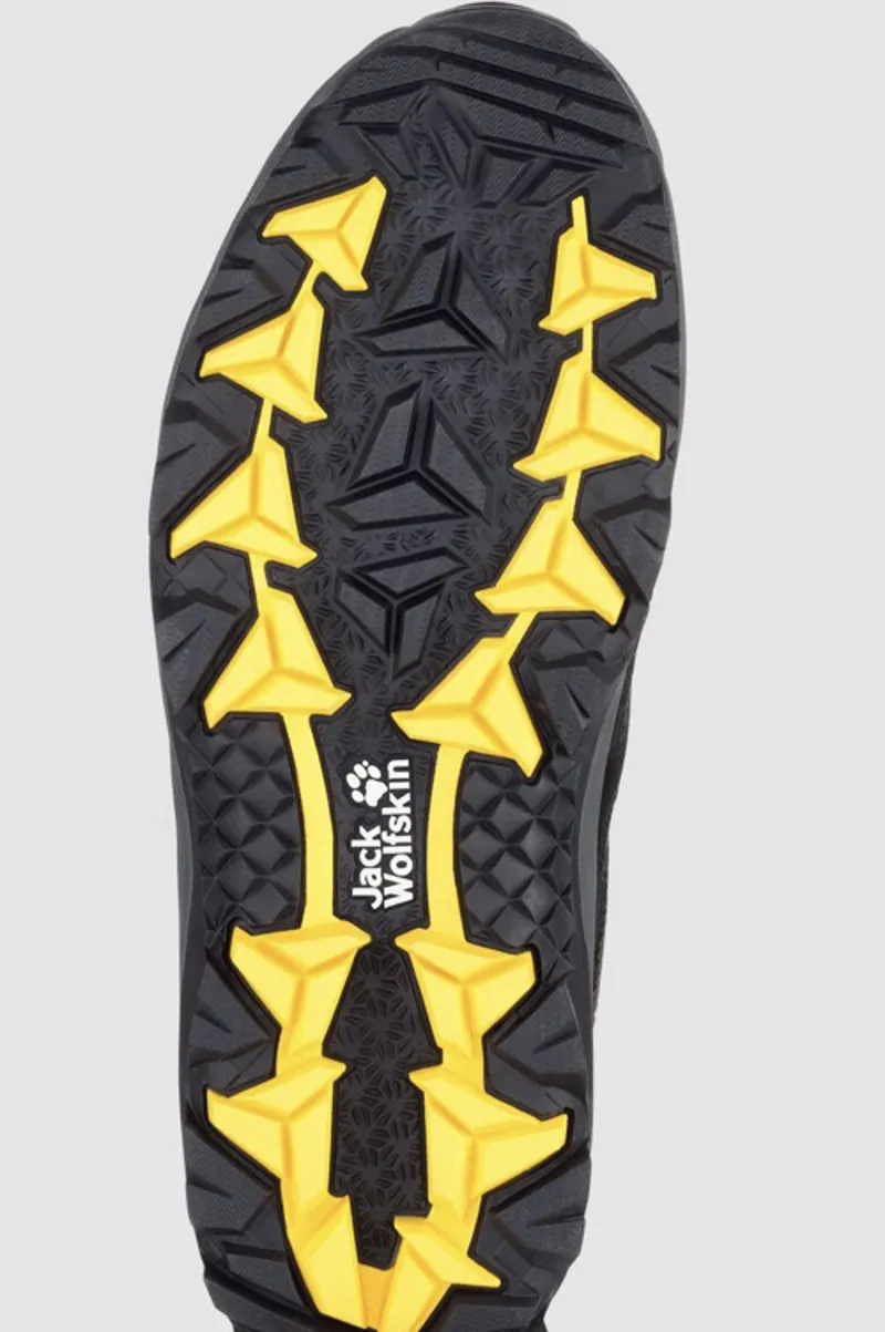 Jack Wolfskin Vojo 3 Texapore Low Waterproof Shoe - Black-2