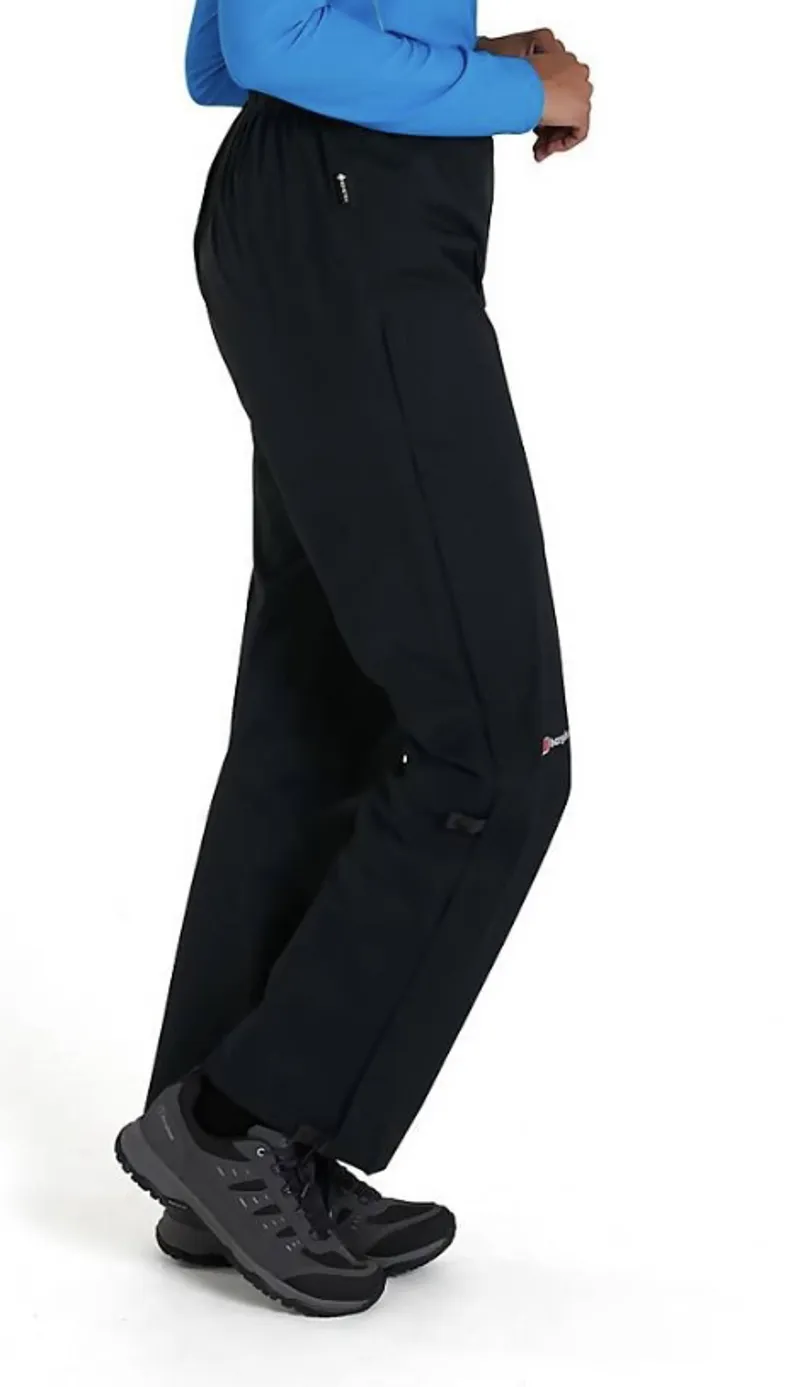 Berghaus Women's PacLite GoreTex Waterproof Trousers - Black-1