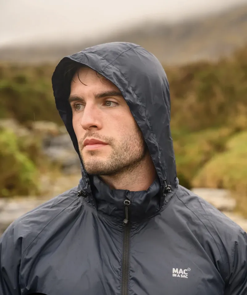 Mac In a Sac Origin 2 Adult Waterproof Jacket Navy