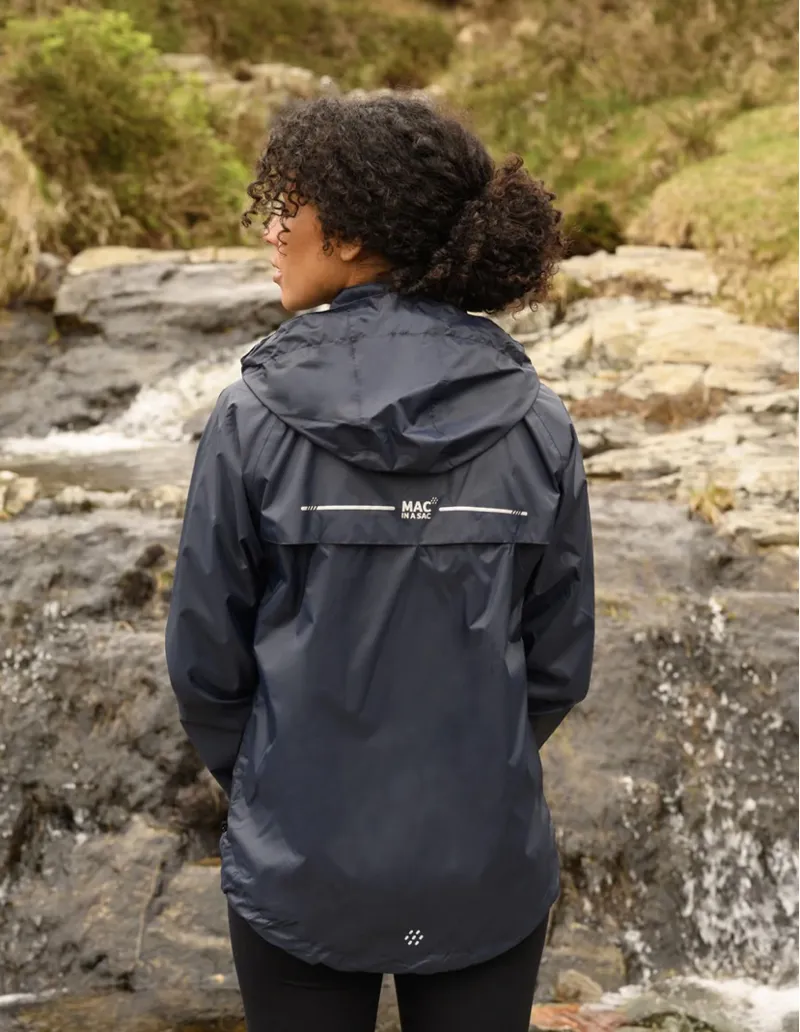 Navy on sale waterproof mac