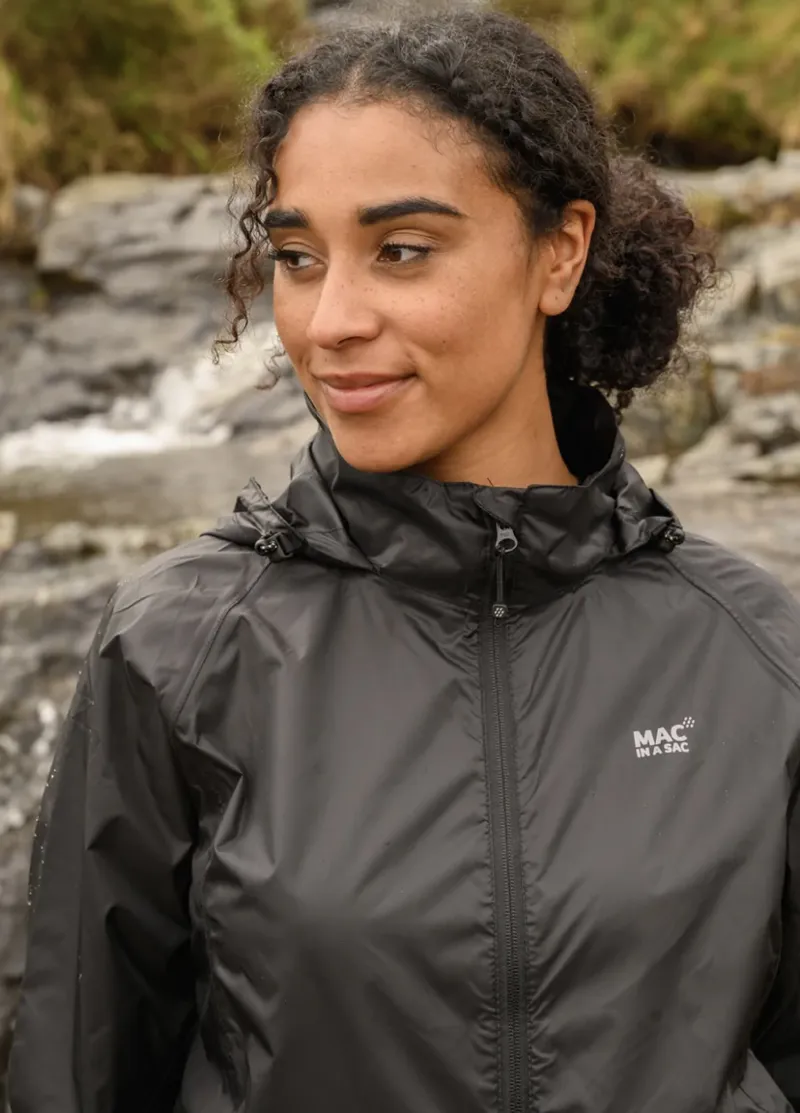 Mac In a Sac Origin 2 Adult Waterproof Jacket - Jet Black-1
