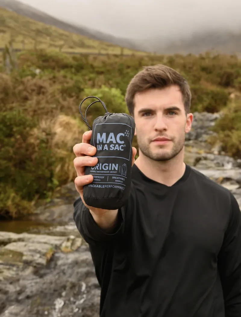 Mac In a Sac Origin 2 Adult Waterproof Jacket - Jet Black-5