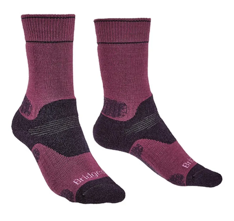 Bridgedale - Women's Hike Mid Weight Merino - Berry/Plum