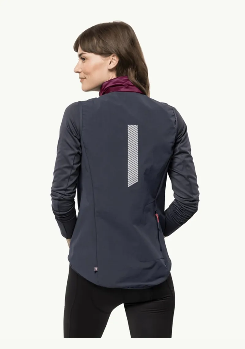 Jack Wolfskin - Women's Moribbia Insulated Vest - Wild Berry-1