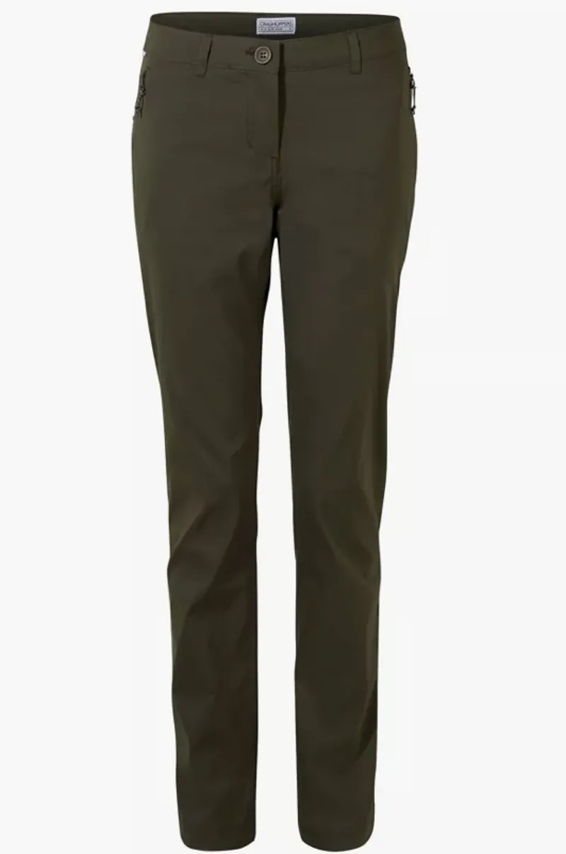 Craghoppers - Womens Kiwi Pro Stretch Trousers - Mid Khaki-2