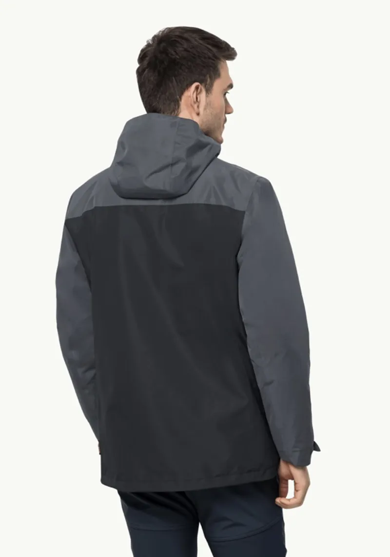 Jack Wolfskin - TAUBENBERG Waterproof 3IN1 Jacket - Phantom-1