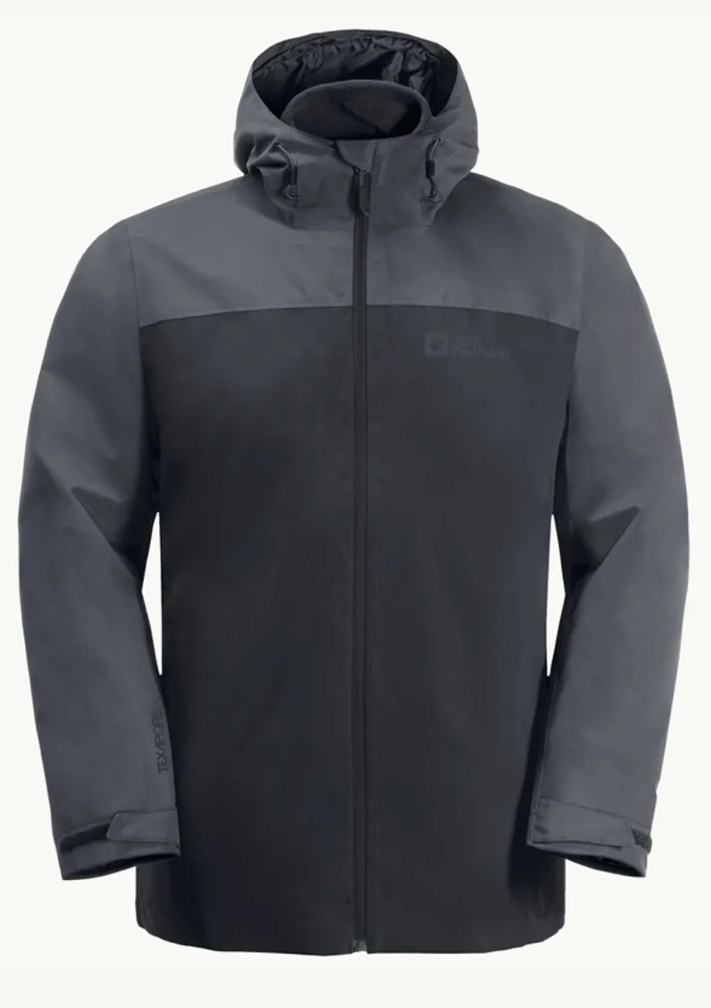 Jack Wolfskin - TAUBENBERG Waterproof 3IN1 Jacket - Phantom-8