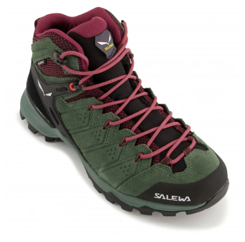 Salewa - Women's Alp Mate Mid Waterproof - Duck Green-4