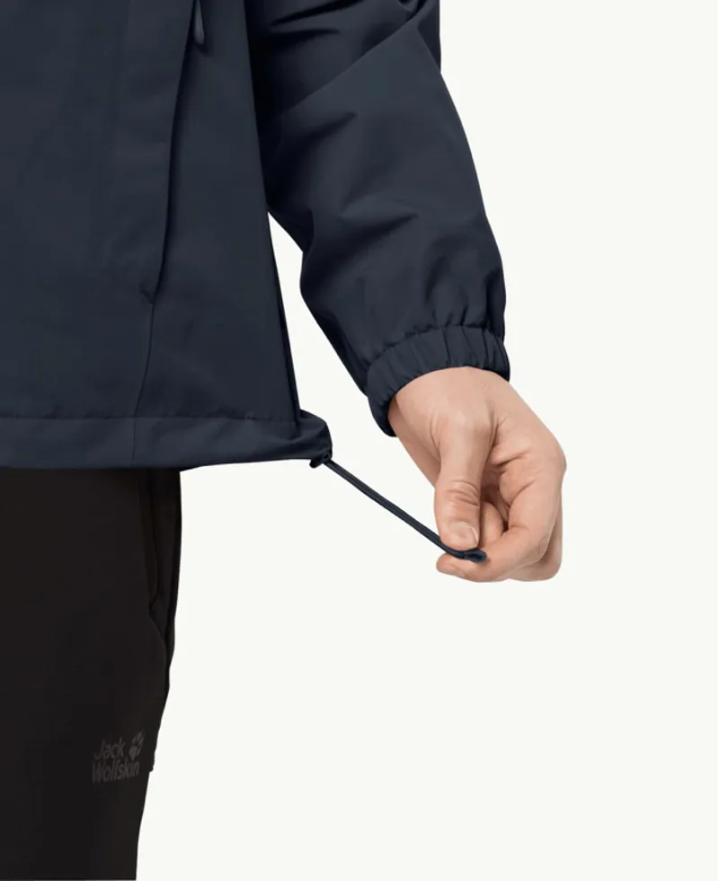 Jack Wolfskin - Stormy Point Waterproof Jacket - Night Blue-4