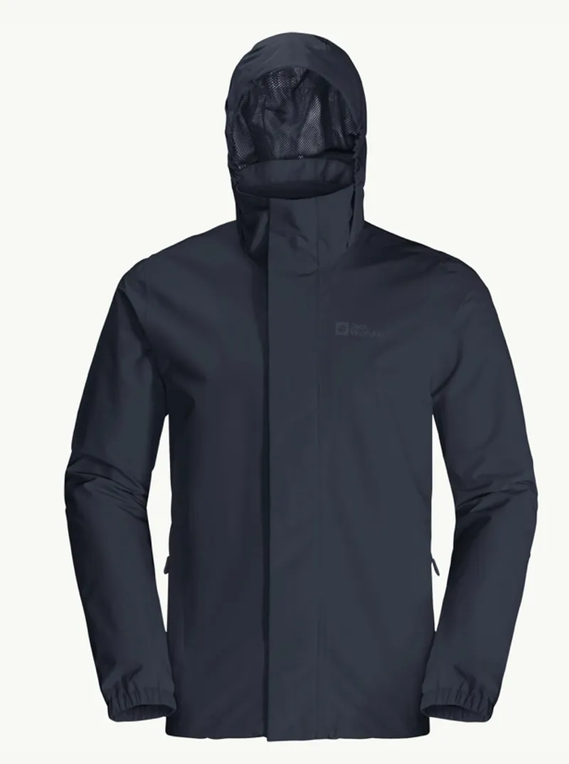 Jack Wolfskin - Stormy Point Waterproof Jacket - Night Blue-6