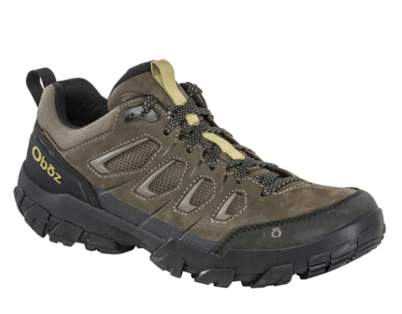 Oboz Sawtooth X Low B-Dry Waterproof shoe in Sediment-2