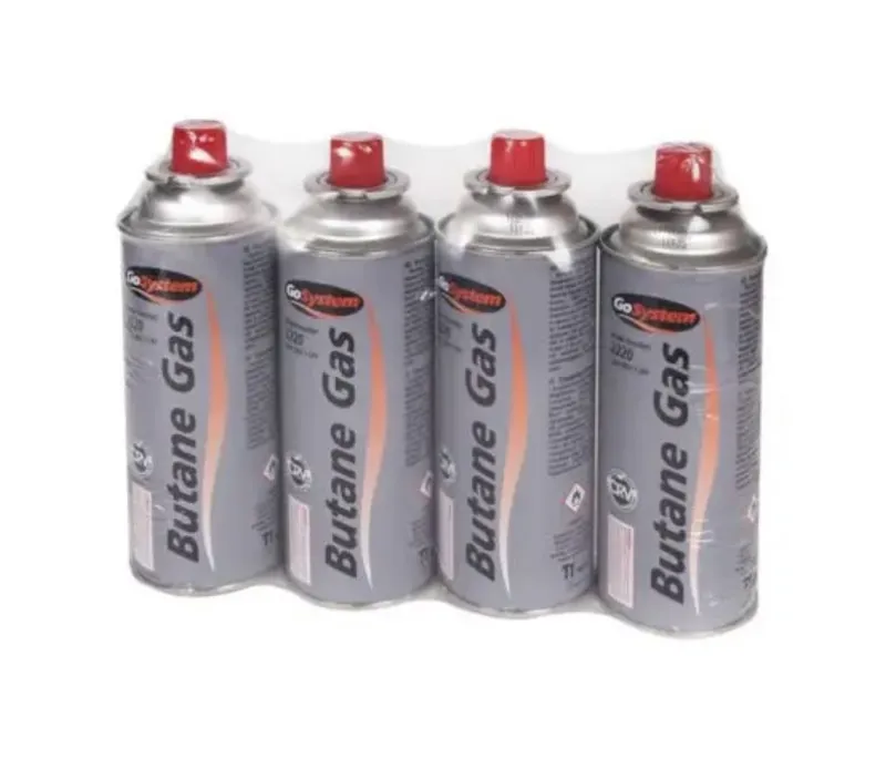 Go System Bayonet Butane Cartridge 227g Pack of 4