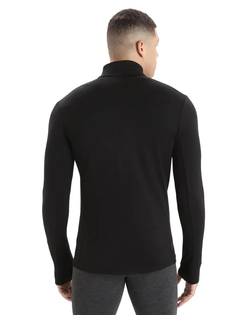Icebreaker Quantum III LS Zip Jacket - Black-1