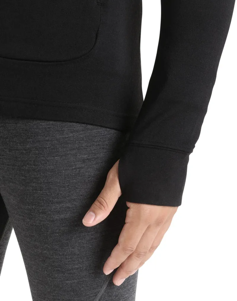 Icebreaker Quantum III LS Zip Jacket - Black-5