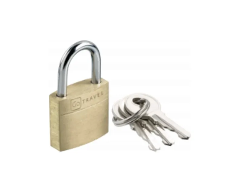 Go Travel Brass Case Lock 20mm
