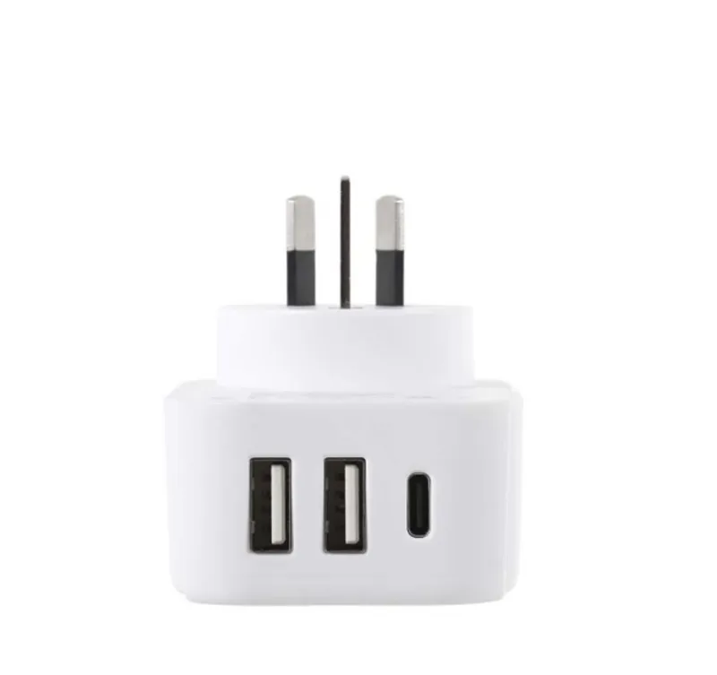 Lifeventure World to AUS/China Travel Adaptor with USB and USB C-2