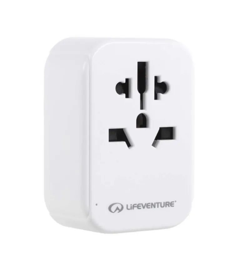 Lifeventure World to AUS/China Travel Adaptor with USB and USB C-3