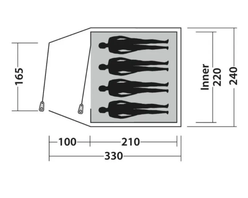 Easy Camp Tent Torino 400-2
