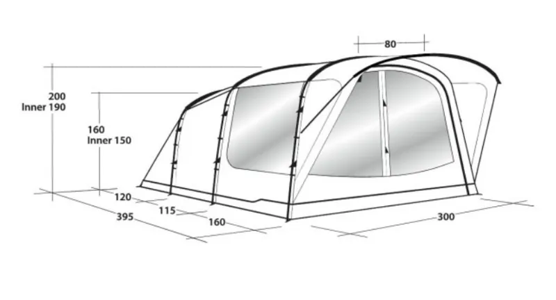 Outwell Tent Oakwood 5-3